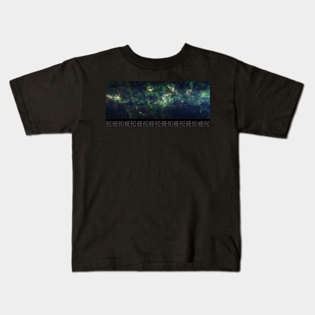 Art of Space - The Milky Way Photography Kids T-Shirt by PlanetMonkey